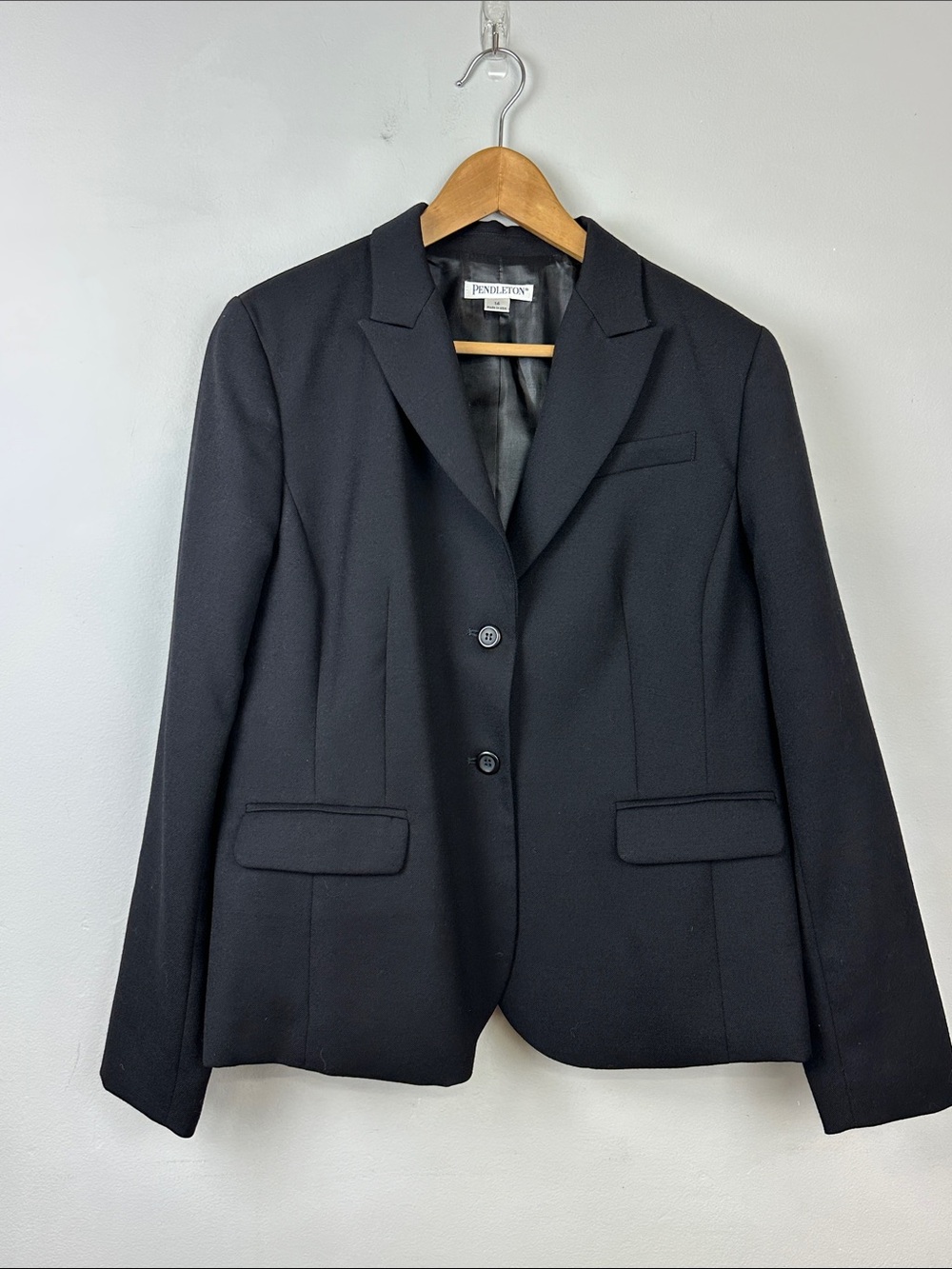 Pendleton Women’s 100% Virgin Wool Blazer Sz 14
